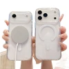Magsafe shockproof transparent magnetic case is simple and practical. It is a drop-resistant phone case for iPhone 17 that is not prone to yellowing and has a large hole Item Picture